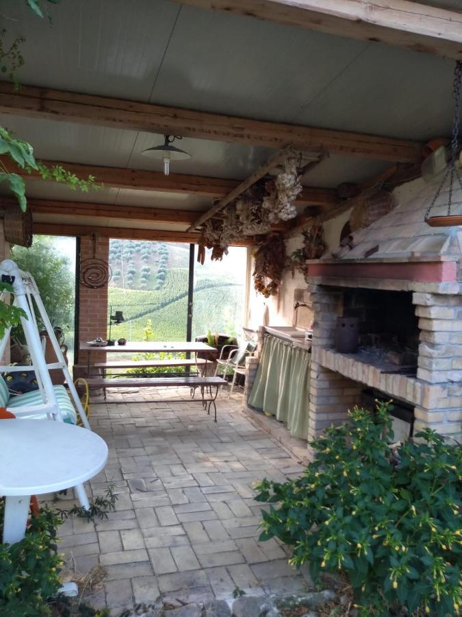 Abruzzocasacampagna Collecorvino - Monolocale Con Mini-Cucina, Giardino E Parcheggio Villa Exterior photo